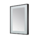 Aquadom Lexington 30''x 36'' x 2.28'' LED Lighted Slim Frame Mirror with Defogger Matte Black Finish - Image 4