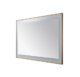 Aquadom Lexington 48''x 36'' x 2.28'' LED Lighted Slim Frame Mirror with Defogger Brushed Gold Finish - Image 6