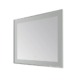 Aquadom Lexington 48''x 36'' x 2.28'' LED Lighted Slim Frame Mirror with Defogger Chrome Finish - Image 4