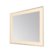 Aquadom Lexington 48''x 36'' x 2.28'' LED Lighted Slim Frame Mirror with Defogger Chrome Finish - Image 2