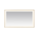 Aquadom Lexington 60''x 36'' x 2.28'' LED Lighted Slim Frame Mirror with Defogger Brushed Gold Finish - Image 3