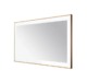 Aquadom Lexington 60''x 36'' x 2.28'' LED Lighted Slim Frame Mirror with Defogger Brushed Gold Finish - Image 6