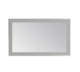 Aquadom Lexington 60''x 36'' x 2.28'' LED Lighted Slim Frame Mirror with Defogger Chrome Finish - Image 2