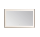 Aquadom Lexington 60''x 36'' x 2.28'' LED Lighted Slim Frame Mirror with Defogger Chrome Finish - Image 9