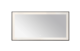 Aquadom Lexington 72''x 36'' x 2.28'' LED Lighted Slim Frame Mirror with Defogger Matte Black Finish - Image 6