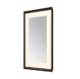 Aquadom Madison 24''x 36'' x 2.28'' LED Lighted Chamfer Frame Mirror with Defogger Matte Black Finish - Image 4
