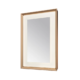 Aquadom Madison 30''x 36'' x 2.28'' LED Lighted Chamfer Frame Mirror with Defogger Brushed Gold Finish - Image 5