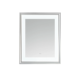 Aquadom Madison 30''x 36'' x 2.28'' LED Lighted Chamfer Frame Mirror with Defogger Chrome Finish - Image 6