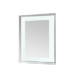Aquadom Madison 30''x 36'' x 2.28'' LED Lighted Chamfer Frame Mirror with Defogger Chrome Finish - Image 7