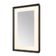 Aquadom Madison 30''x 36'' x 2.28'' LED Lighted Chamfer Frame Mirror with Defogger Matte Black Finish - Image 2