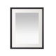 Aquadom Madison 30''x 36'' x 2.28'' LED Lighted Chamfer Frame Mirror with Defogger Matte Black Finish - Image 5