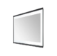 Aquadom Madison 48''x 36'' x 2.28'' LED Lighted Chamfer Frame Mirror with Defogger Matte Black Finish - Image 7