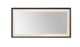 Aquadom Madison 72''x 36'' x 2.28'' LED Lighted Chamfer Frame Mirror with Defogger Matte Black Finish - Image 5