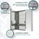 Aquadom Royale 30'' × 30'' Medicine Cabinet R-3030E-N - Image 14