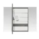 Aquadom Royale 36'' × 36'' Triple Door Medicine Cabinet R3-3636E-N - Image 6