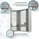 Aquadom Royale 36'' × 36'' Triple Door Medicine Cabinet R3-3636E-N - Image 15