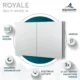 Aquadom Royale 48" × 30" Medicine Cabinet R-4830E-N - Image 10