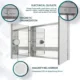 Aquadom Royale 48" × 30" Medicine Cabinet R-4830E-N - Image 13