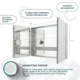 Aquadom Royale 48" × 30" Medicine Cabinet R-4830E-N - Image 12