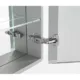 Aquadom Royale 60" x 30" Rectangular Recessed or Surface Mount Tri-View Bathroom Medicine Cabinet - Image 5