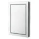 Aquadom Royale Basic Q 24'' × 30'' Left Hinge LED Lighted Medicine Cabinet - Image 8