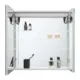 Aquadom Royale Basic Q 30'' × 30'' LED Lighted Medicine Cabinet - Image 5