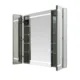 Aquadom Royale Plus 40''× 36'' LED Lighted Triple Door Medicine Cabinet - Image 5