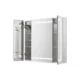 Aquadom Royale Plus 36'' × 30'' LED Lighted Triple Door Medicine Cabinet - Image 6