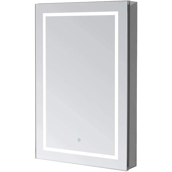 images Aquadom Rayale Plus 48" x 30" Extra Depth Rectangle LED Medicine Cabinet with Defogger & Magnifying Mirror - Image 1