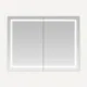 Aquadom Royale Plus 48'' × 36'' LED Lighted Medicine Cabinet