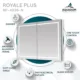 Aquadom Royale Plus 48'' × 36'' LED Lighted Medicine Cabinet - Image 13
