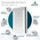 Aquadom Signature Royale 24'' × 40'' Left Hinge LED Lighted Medicine Cabinet - Image 18
