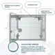 Aquadom Signature Royale 30'' × 30'' LED Lighted Medicine Cabinet - Image 16