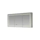 Aquadom Signature Royale 60'' × 36'' LED Lighted Triple Door Medicine Cabinet - Image 2