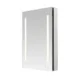 Aquadom Signature Royale 24'' × 36'' Left Hinge LED Lighted Medicine Cabinet - Image 2