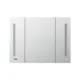 Aquadom Signature Royale 36'' × 30'' LED Lighted Triple Door Medicine Cabinet - Image 2