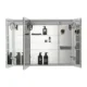 Aquadom Signature Royale 36'' × 30'' LED Lighted Triple Door Medicine Cabinet - Image 4