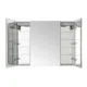 Aquadom Signature Royale 48'' × 36'' LED Lighted Triple Door Medicine Cabinet - Image 2