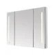 Aquadom Signature Royale 48'' × 36'' LED Lighted Triple Door Medicine Cabinet - Image 14