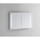 Aquadom Signature Royale 48" x 40" Bi-View Rectangular Medicine Cabinet With Lighting & Defogger - Image 2