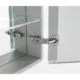 Aquadom Signature Royale 48" x 40" Bi-View Rectangular Medicine Cabinet With Lighting & Defogger - Image 3
