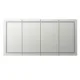Aquadom Signature Royale 72'' × 36'' LED Lighted Medicine Cabinet - Image 2