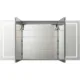 Aquadom Signature Royale 72"x36" Medicine Cabinet with Lighting, Defogger, LED Mirror, Outlet & USB - Image 3
