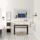 Aquadom Vision 48" x 32" Smart LED Lighted Bathroom Mirror With Built-in TV and Defogger - Image 17