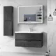 Aquadom Vision 48" x 32" Smart LED Lighted Bathroom Mirror With Built-in TV and Defogger - Image 11