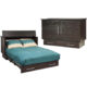 Arason Creden-ZzZ Coffee/Espresso Full Size Murphy Cabinet Bed 502-20 - Image 2