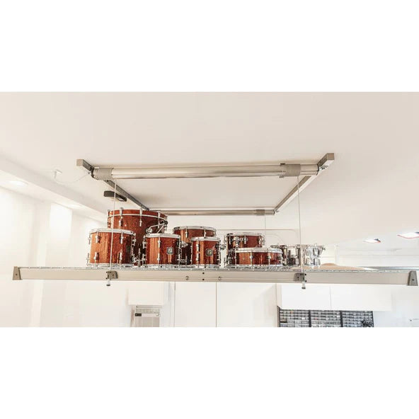 images Garage Ceiling Lift Storage Platform 600lbs w/ Remote by Auxx-Lift - Image 1