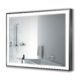 Krugg 48" X 36" Black Soho LED Bathroom Mirror SOHO4836B