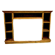 Buck Stove Prestige Bookcase Mantel for Model 34 Dark Oak PA KDM34PRES-DO