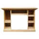 Buck Stove Prestige Bookcase Mantel for Model 34 Unfinished PA KDM34PRES-UF